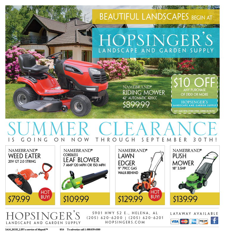 Home and Garden Superstore Mock Advertisement Side 1
