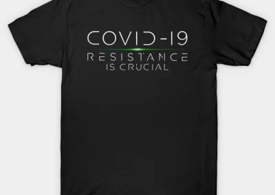 COVID-19 Resistance is Crucial Star Trek Inspired T-shirt