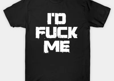 I'd Fuck Me Silence of the Lambs inspired t-shirt